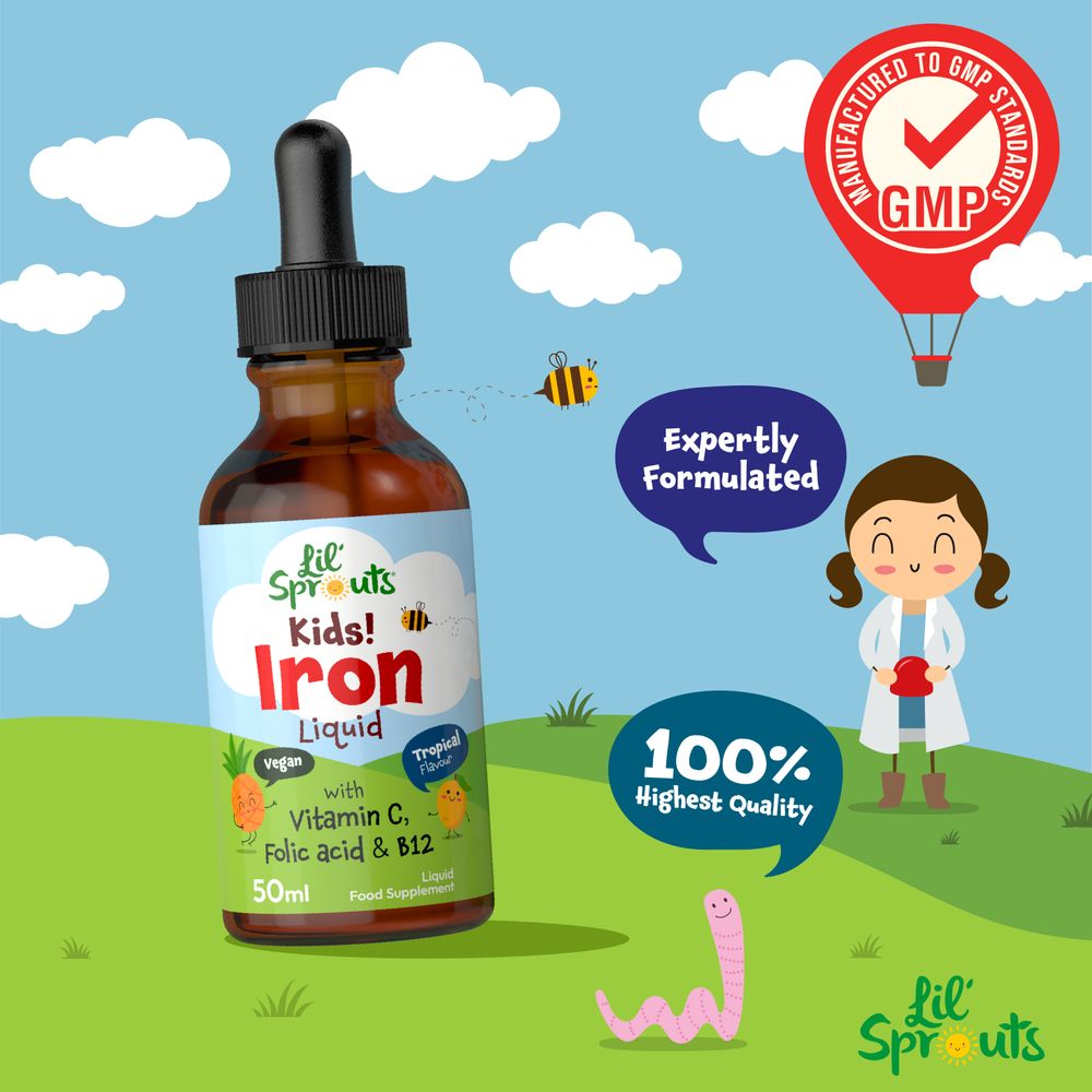 Iron Drops for Kids | 50mL