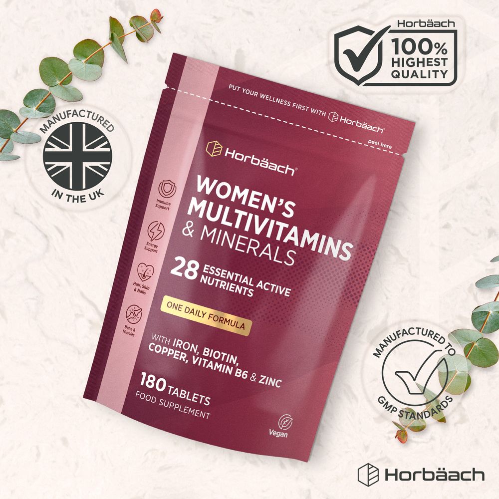 Multivitamins and Minerals for Women | 180 Tablets