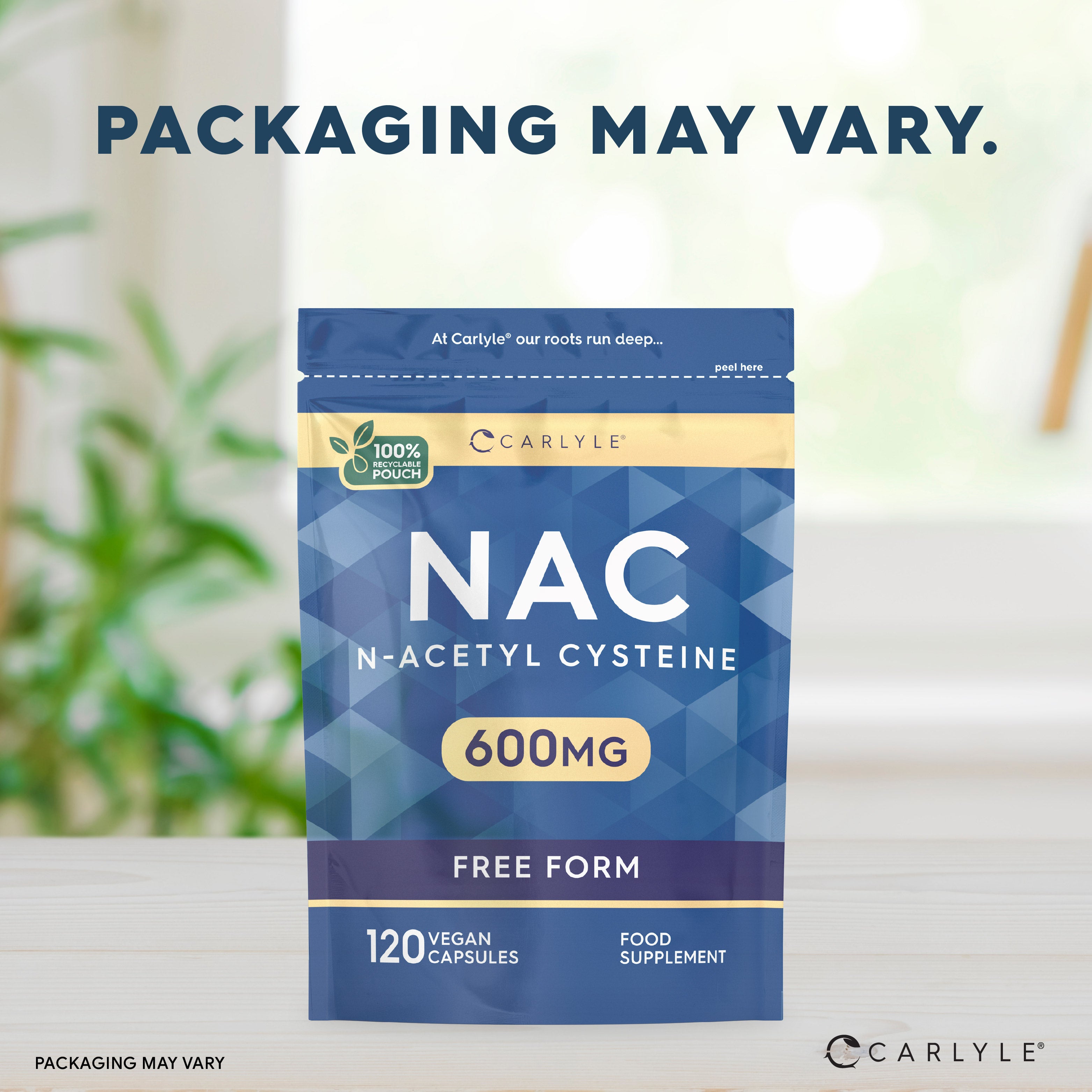 NAC N-Acetyl Cysteine 600 mg | 120 Capsules