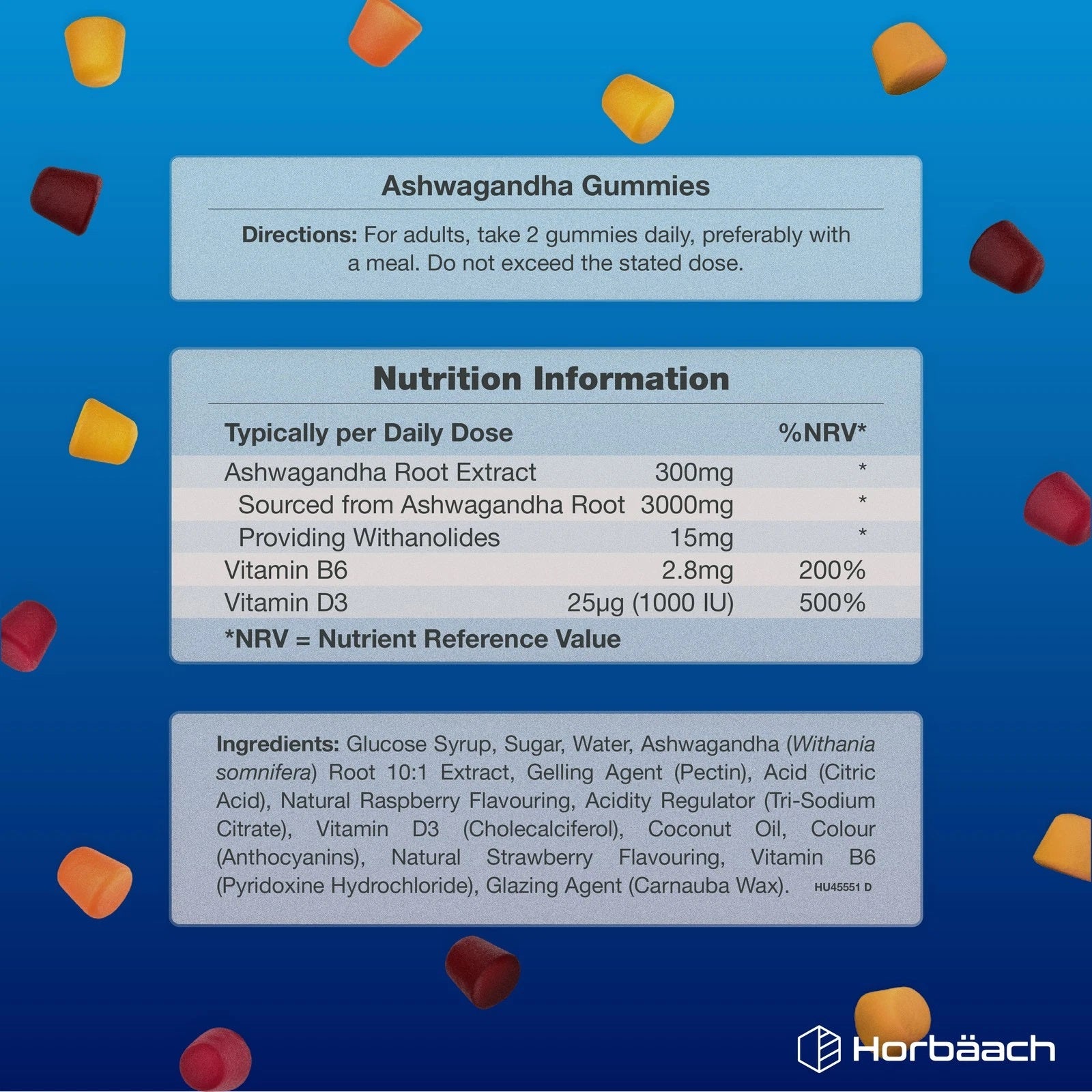 Ashwagandha 3000 mg | 60 Gummies