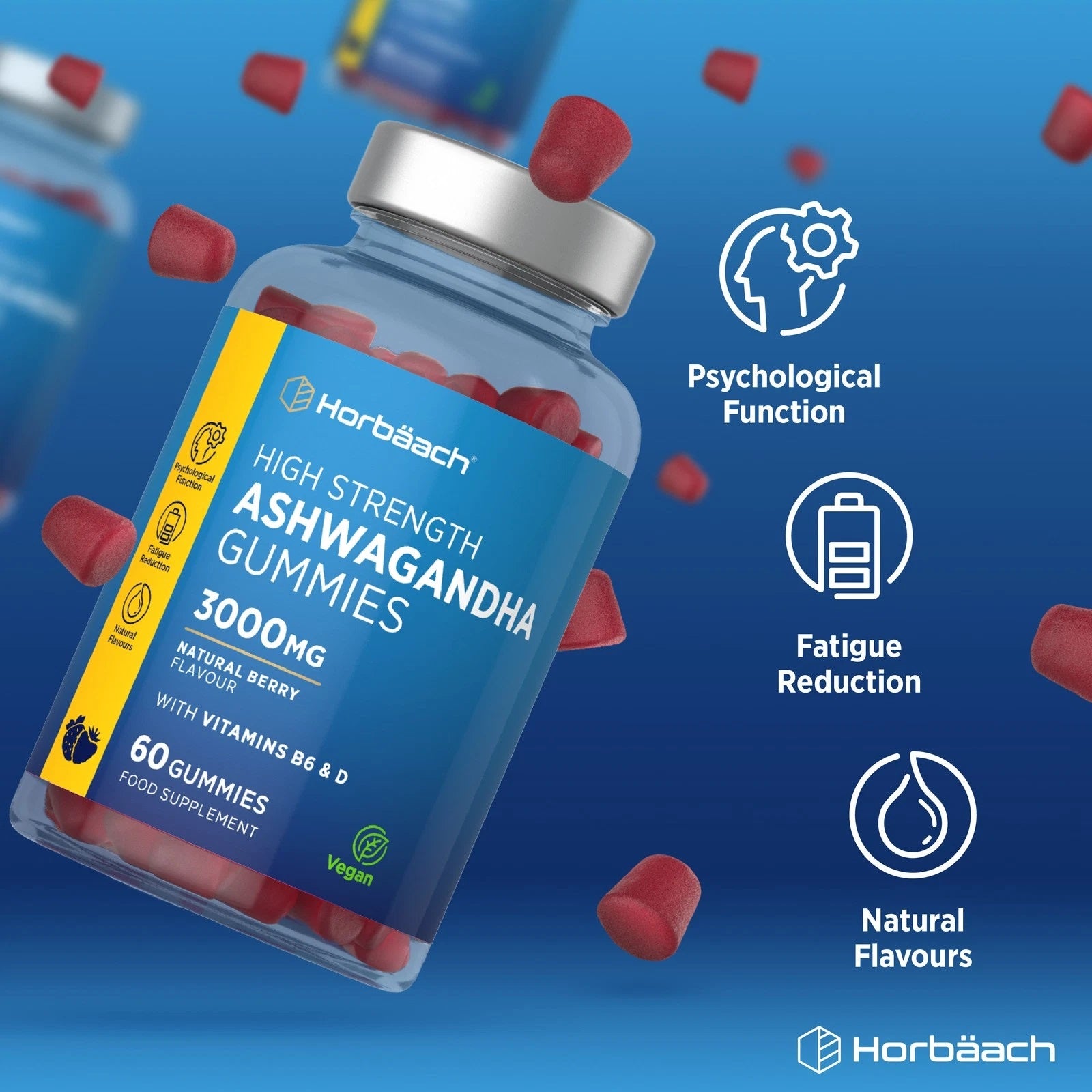 Ashwagandha 3000 mg | 60 Gummies