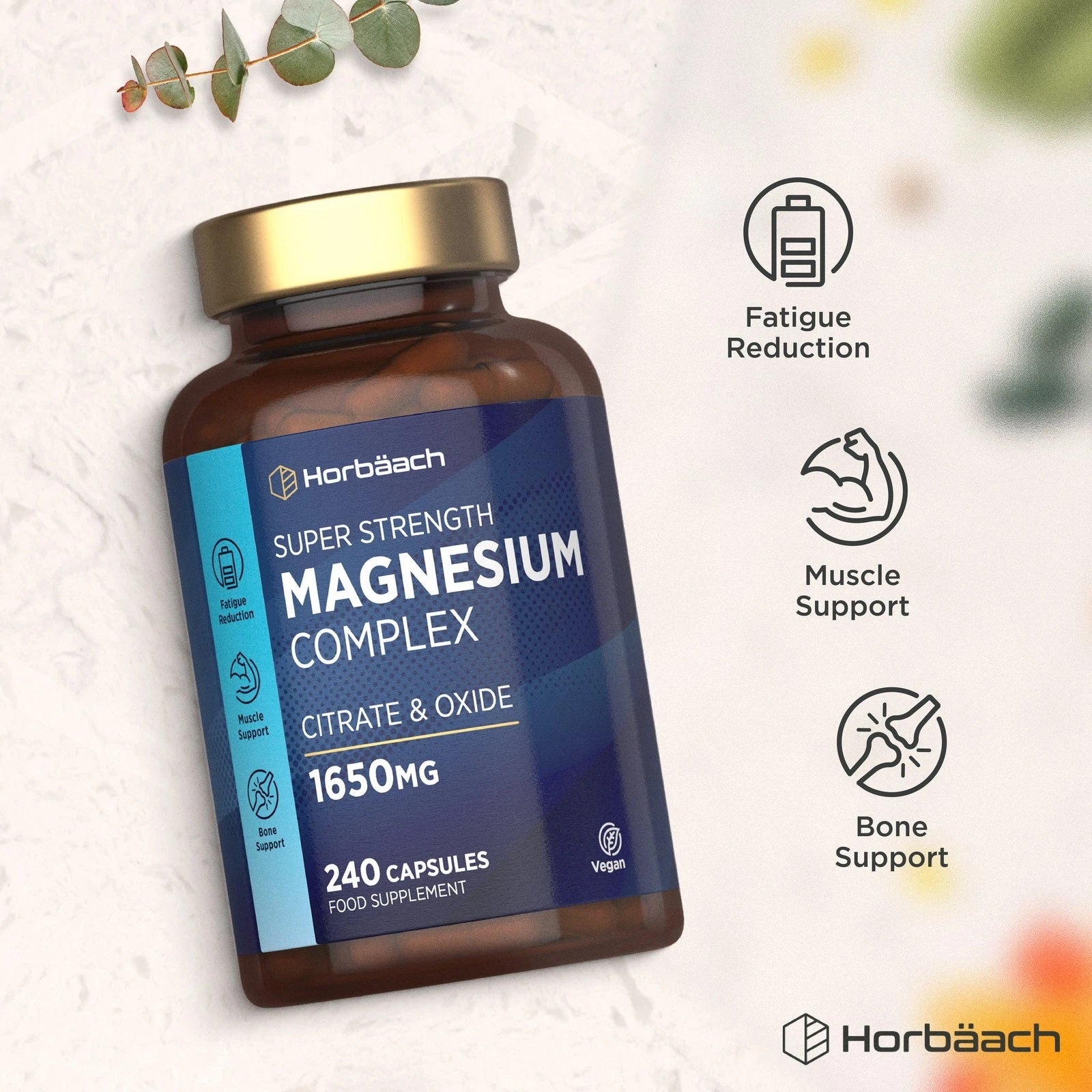 Magnesium Complex 1650 mg | 240 Capsules