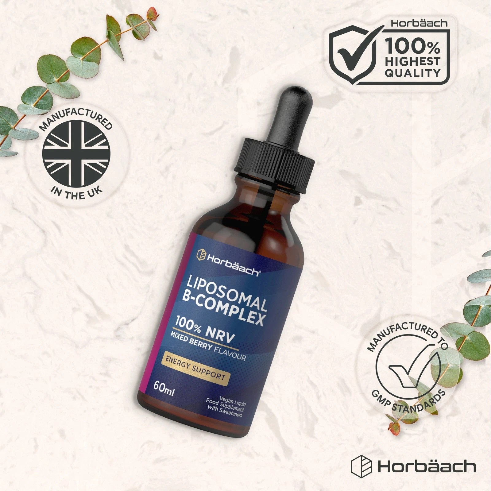 Vitamin B Complex Drops | 60mL