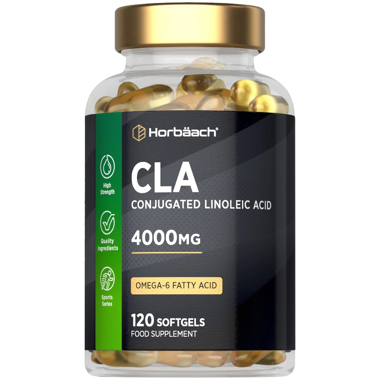 CLA Conjugated Linoleic Acid 4000 mg | 120 Softgels