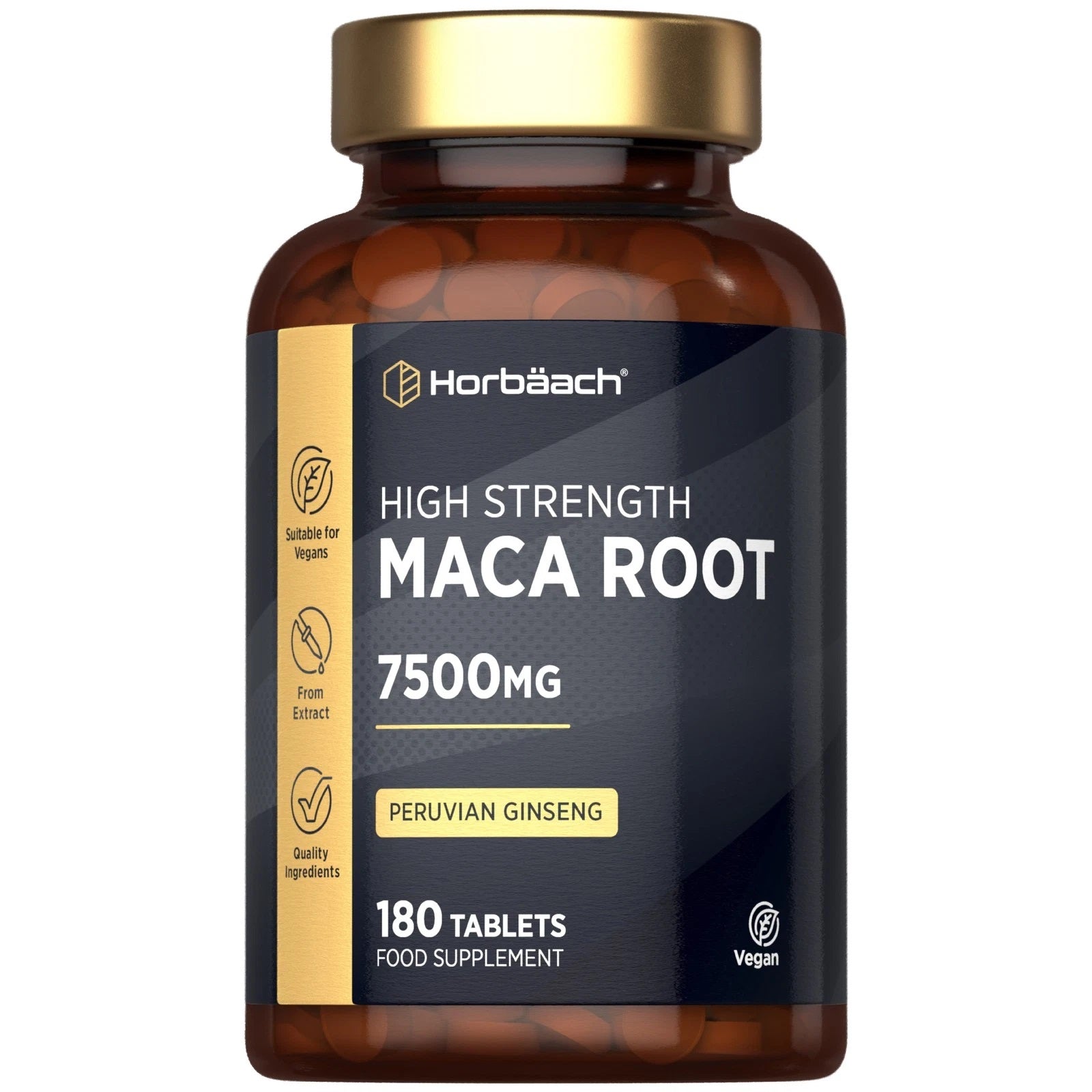 Maca Root 7500 mg | 180 Tablets