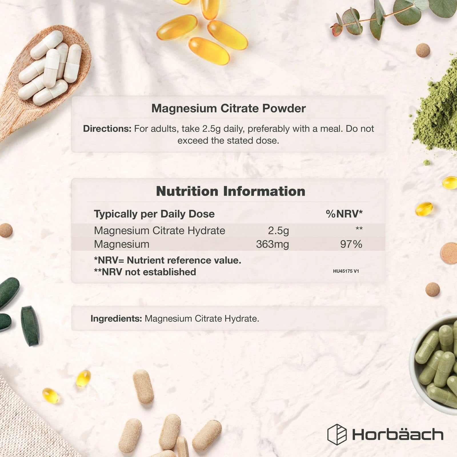 Magnesium Citrate Powder | 250 g