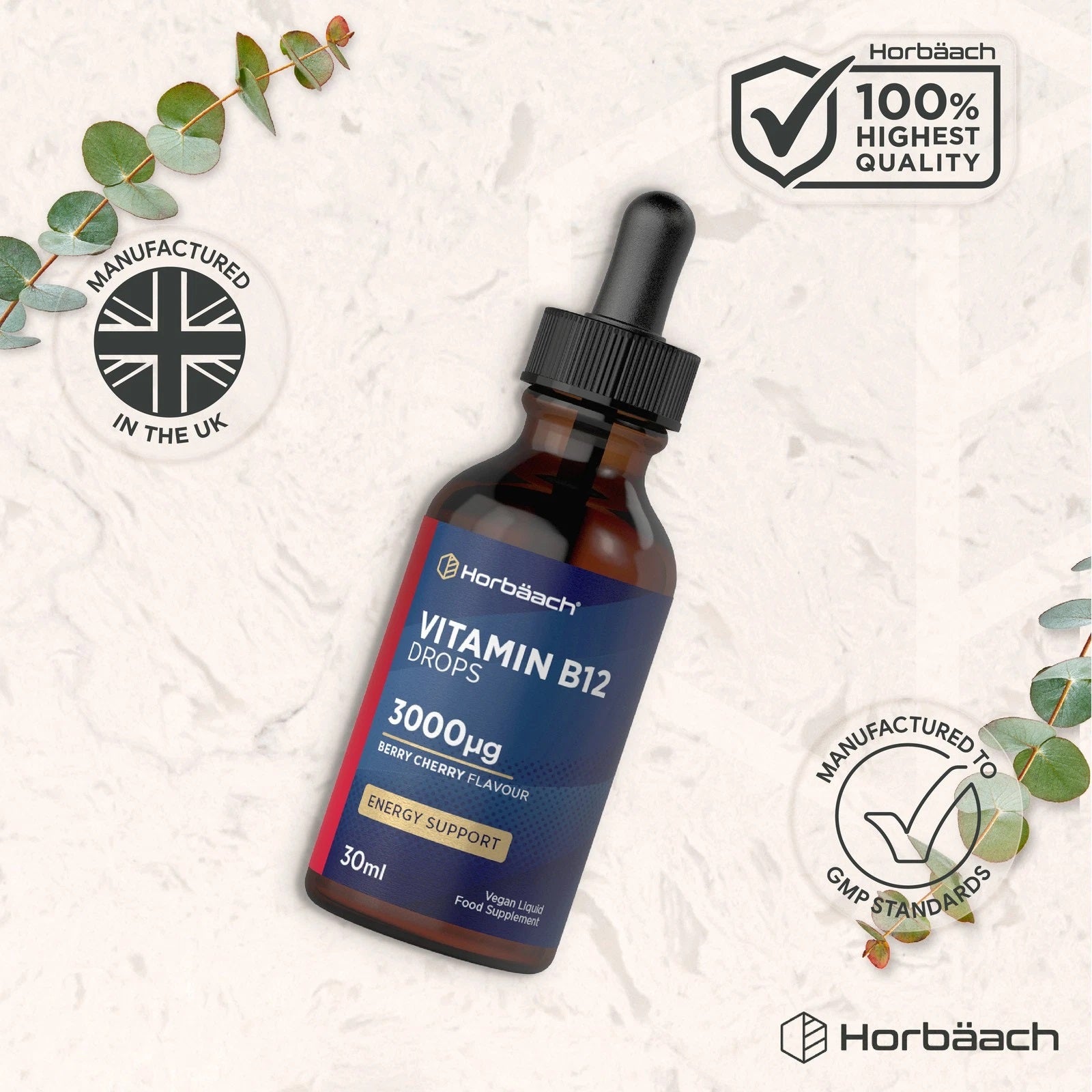 Vitamin B12 Drops 3000 mcg | 30 ml