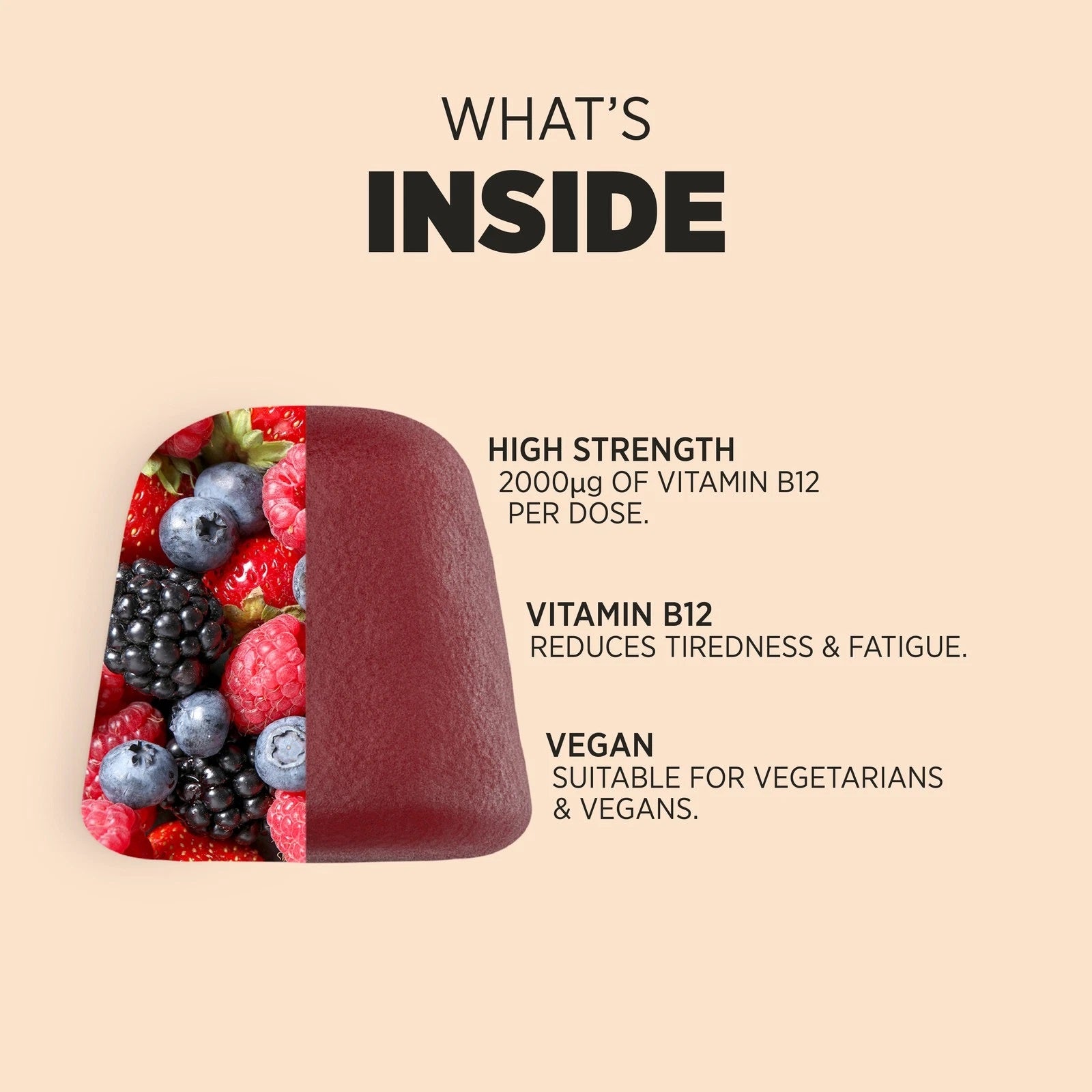 Vitamin B12 2000mcg | 60 Gummies