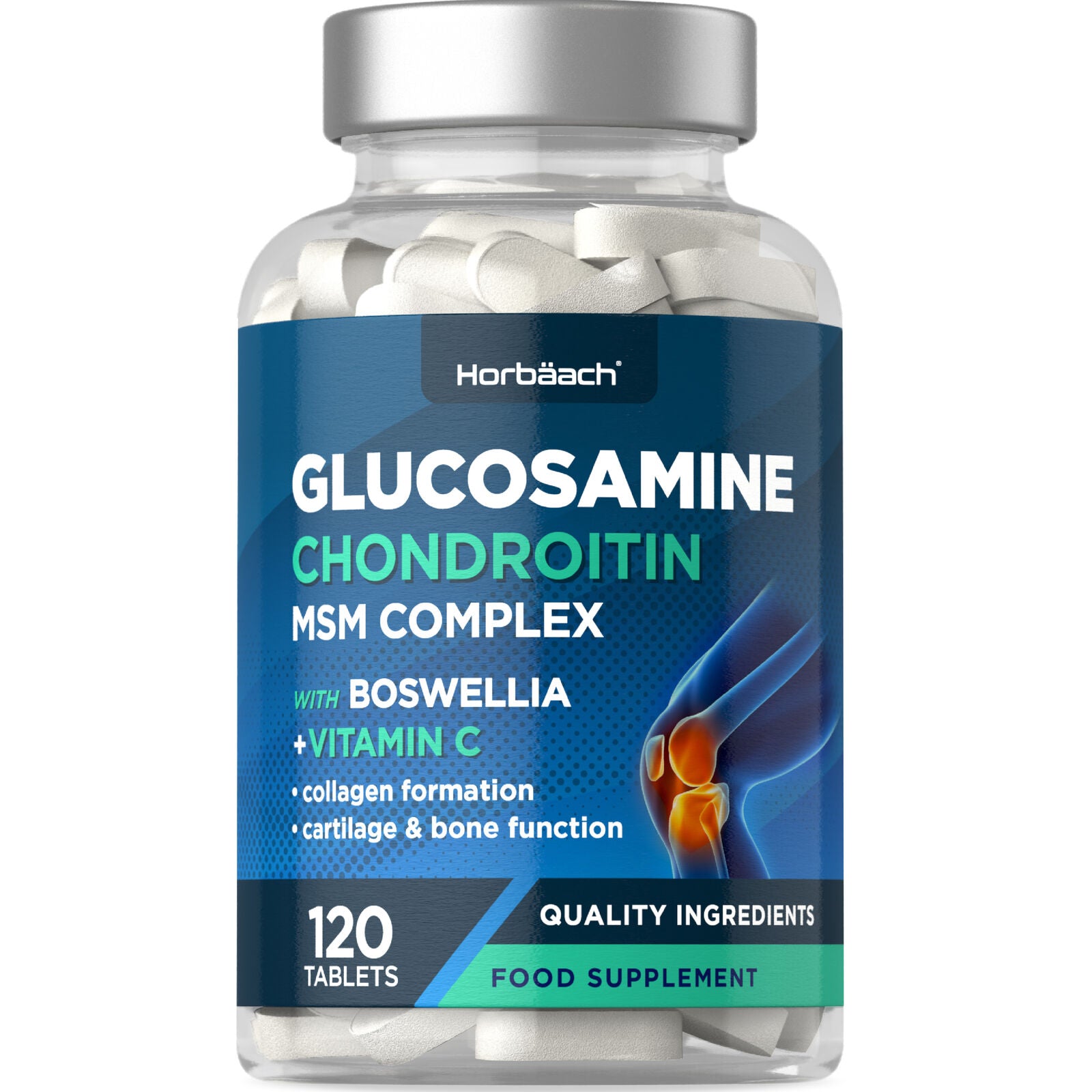 Glucosamine and Chondroitin MSM Complex | 120 Tablets