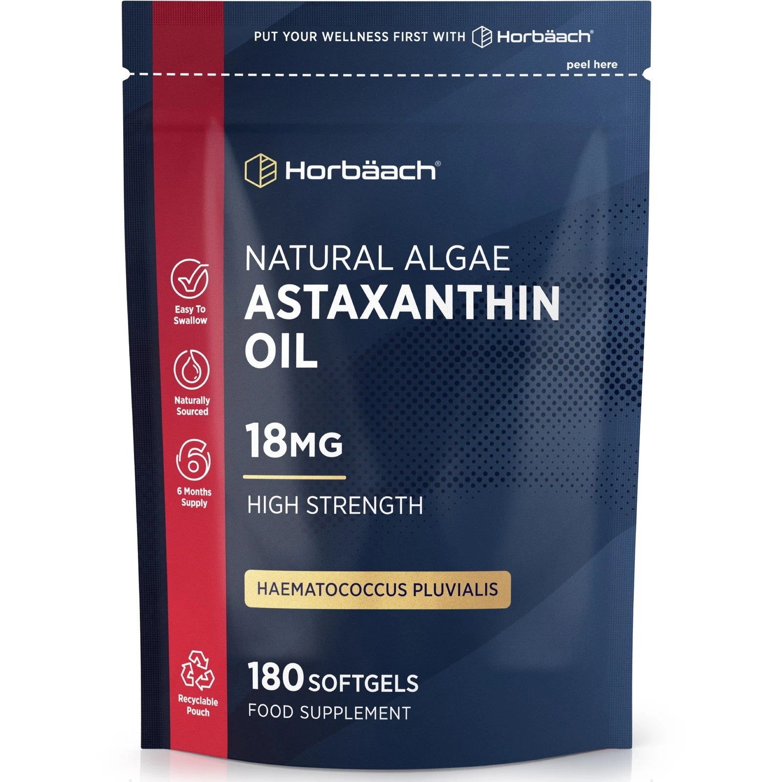 Astaxanthin 18 mg | 180 Softgels
