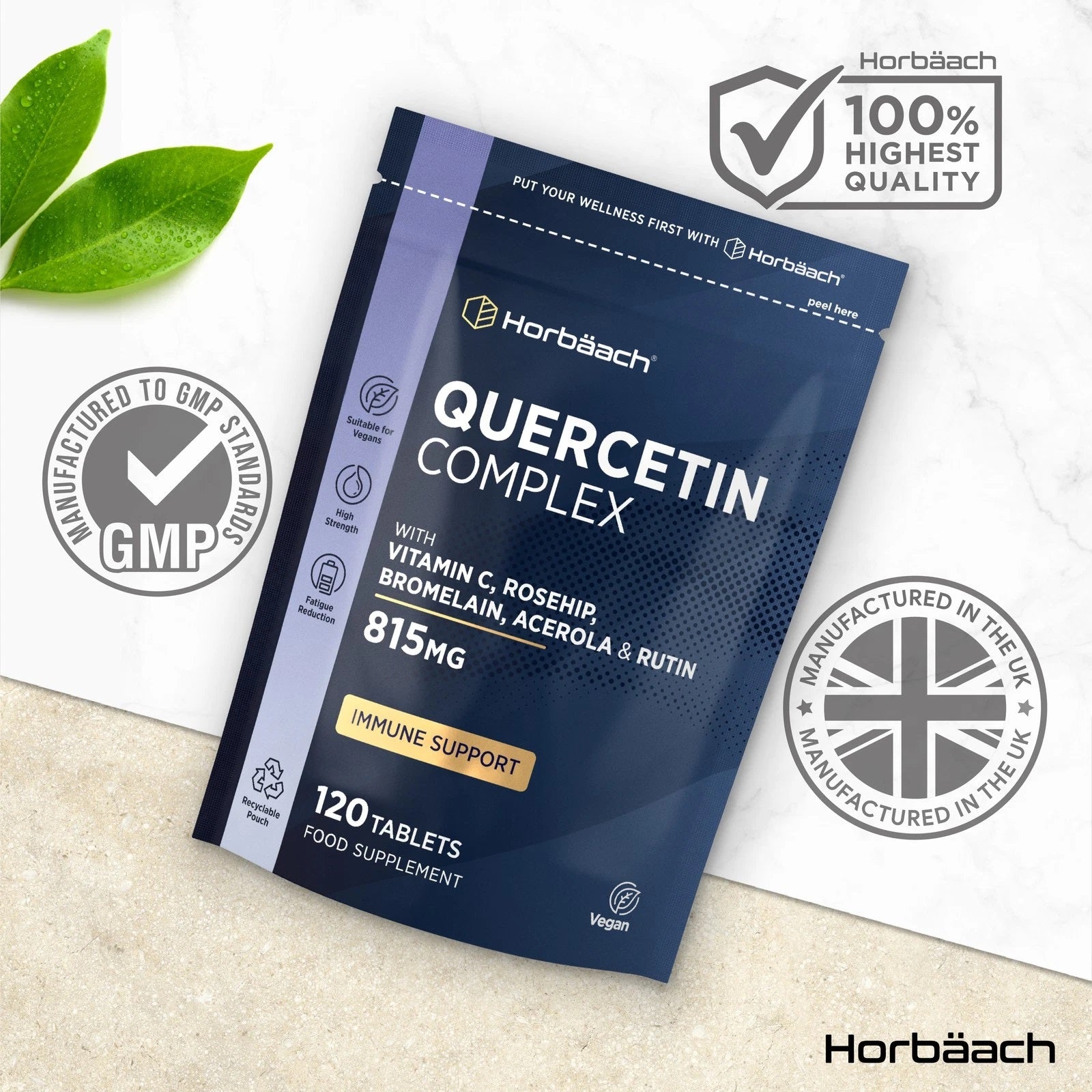 Quercetin Complex 815 mg | 120 Tablets