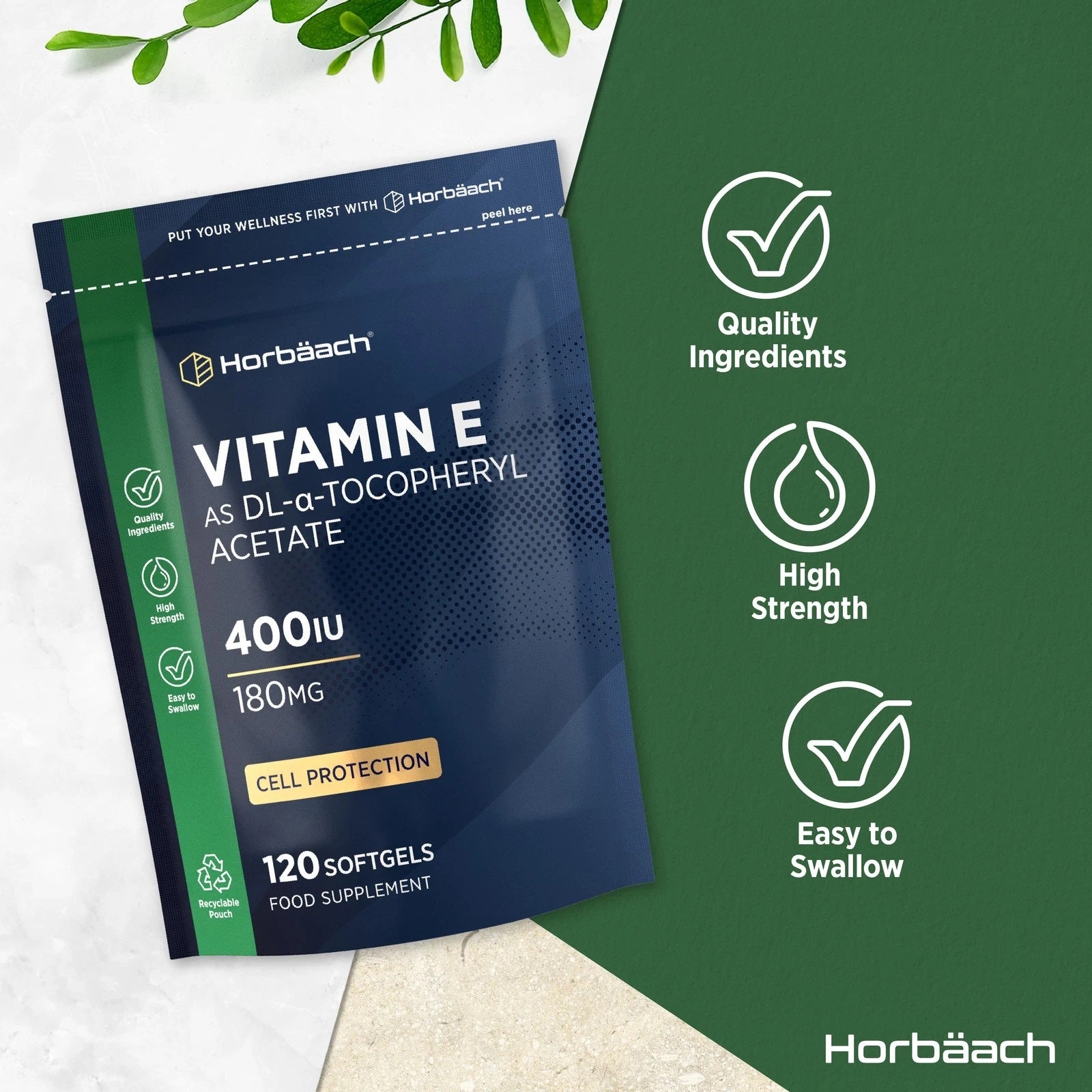 Vitamin E 400 IU | 120 Softgels