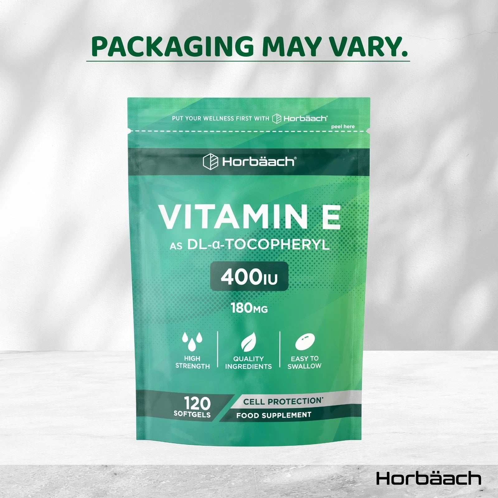 Vitamin E 400 IU | 120 Softgels