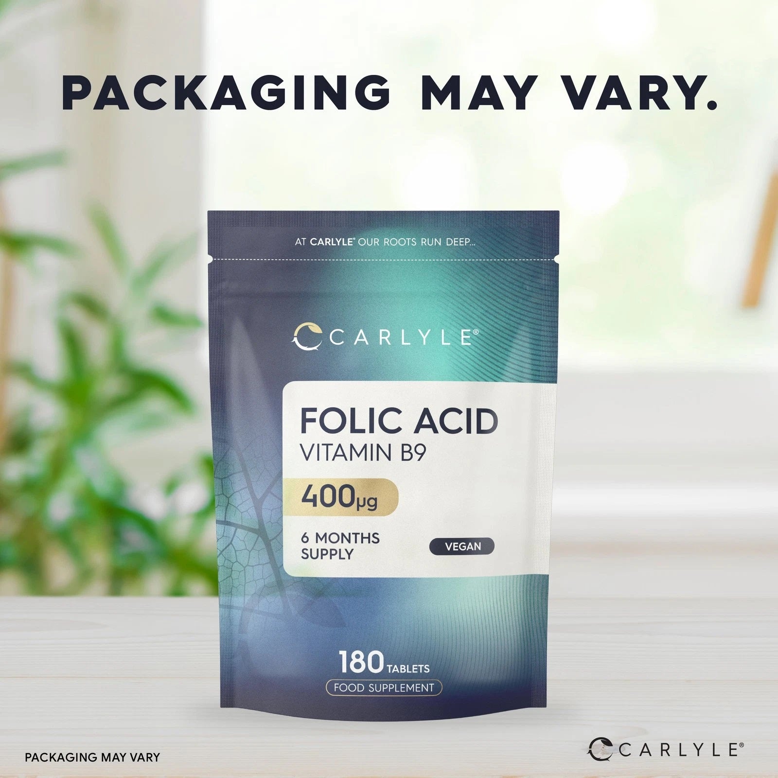Folic Acid 400 ug | 180 Tablets