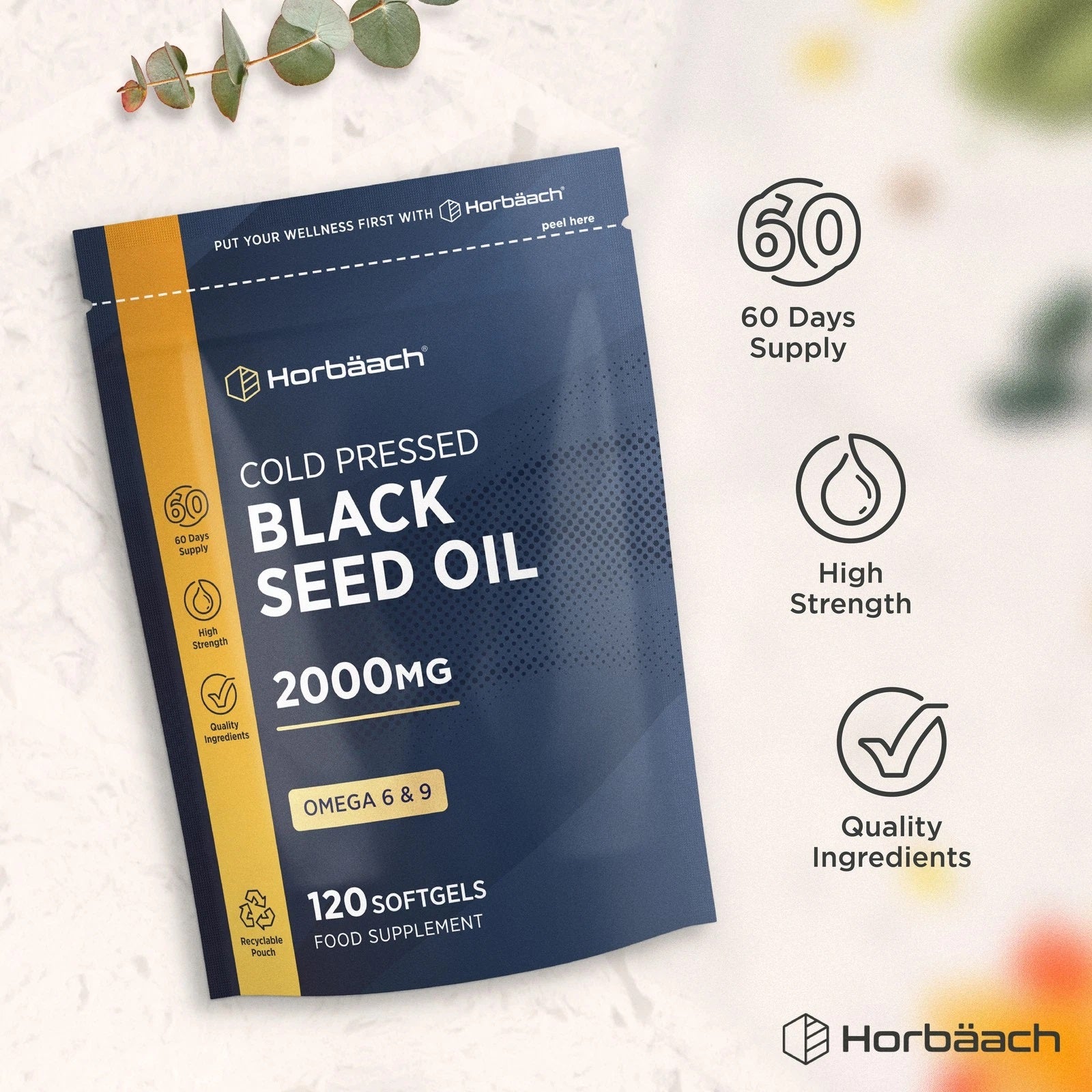 Black Seed Oil 2000 mg | 120 Softgels