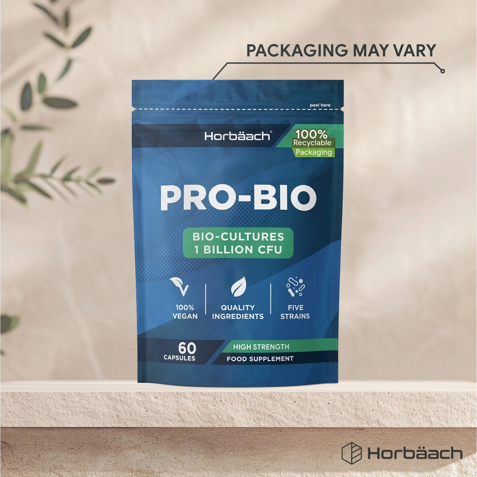 ProBio Cultures | 1 Billion CFU | 60 Capsules