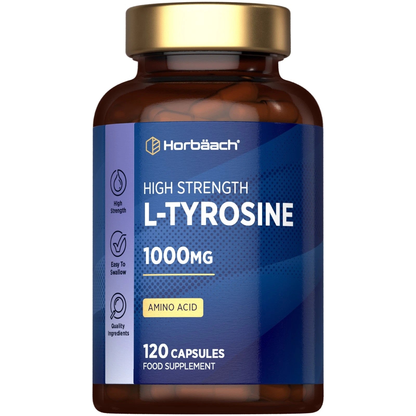 L-Tyrosine 1000 mg | 120 Capsules