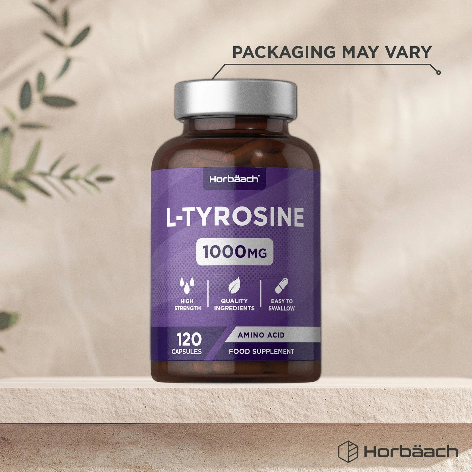 L-Tyrosine 1000 mg | 120 Capsules
