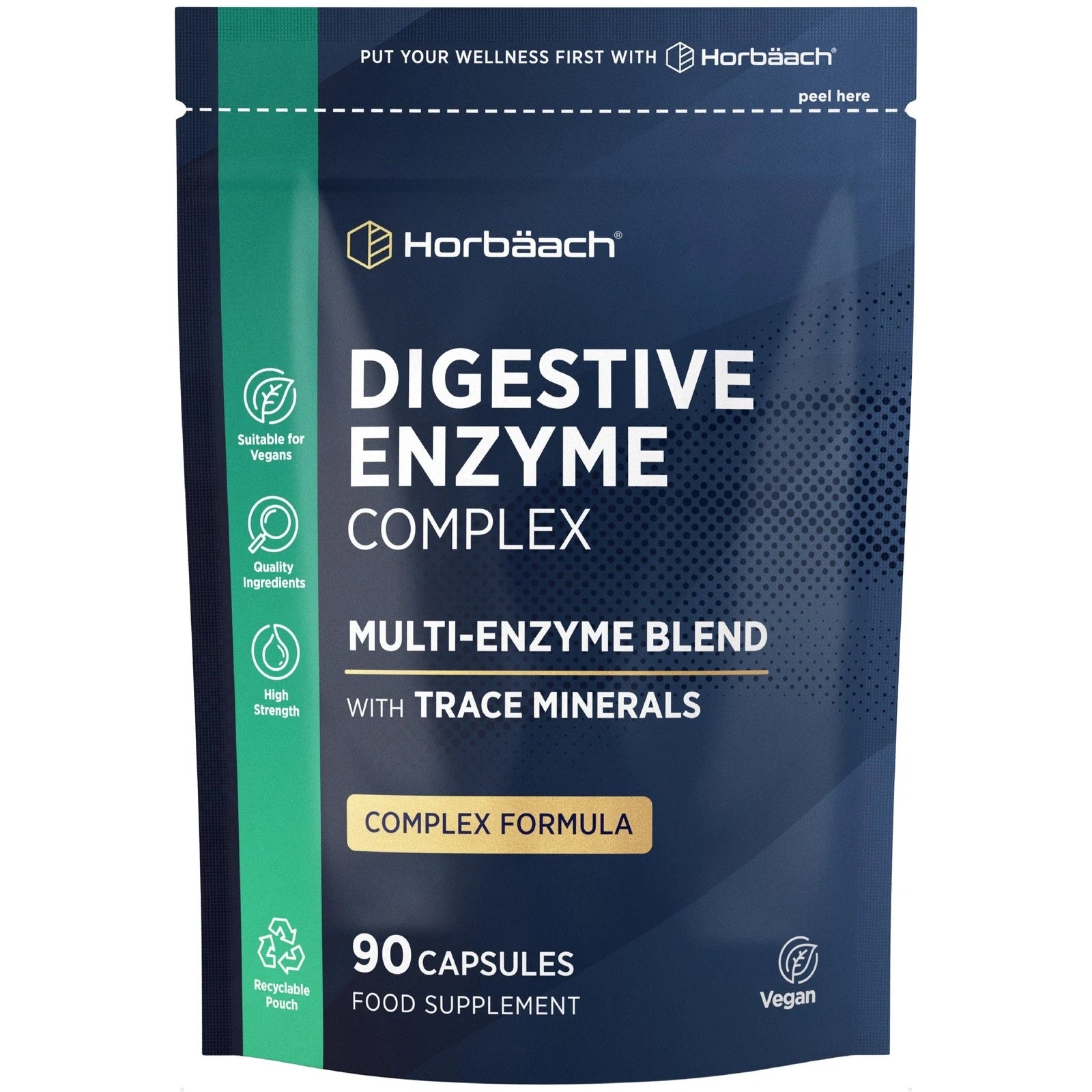 Proteolytic Enzymes Complex | 90 Capsules