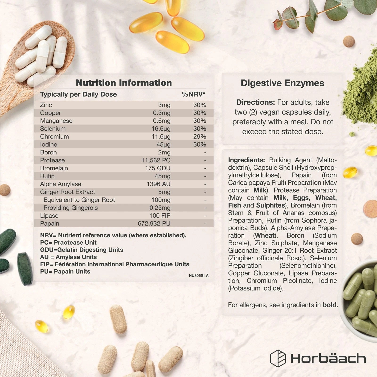 Proteolytic Enzymes Complex | 90 Capsules