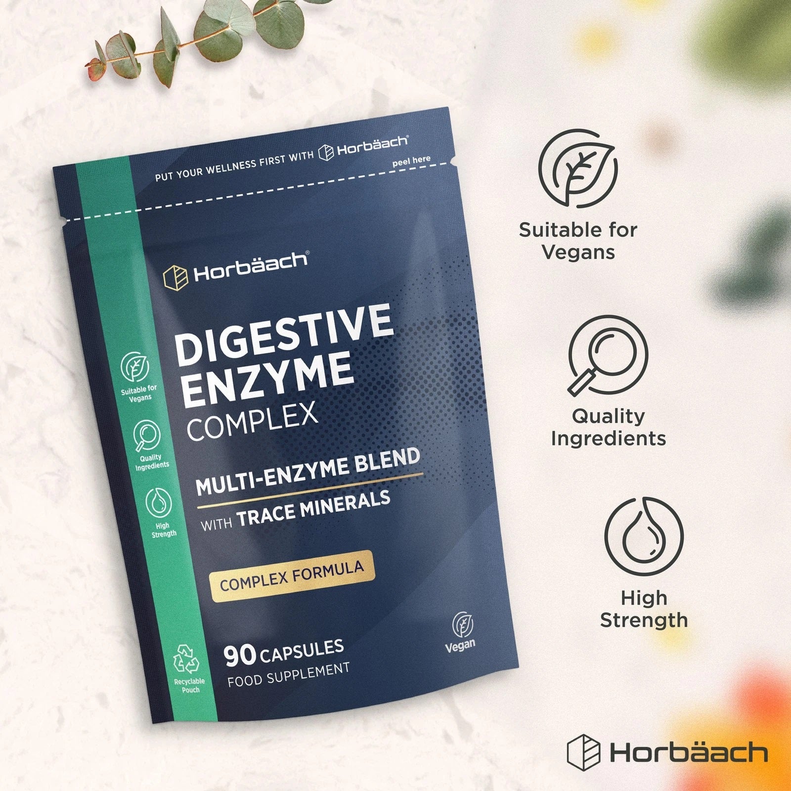 Proteolytic Enzymes Complex | 90 Capsules