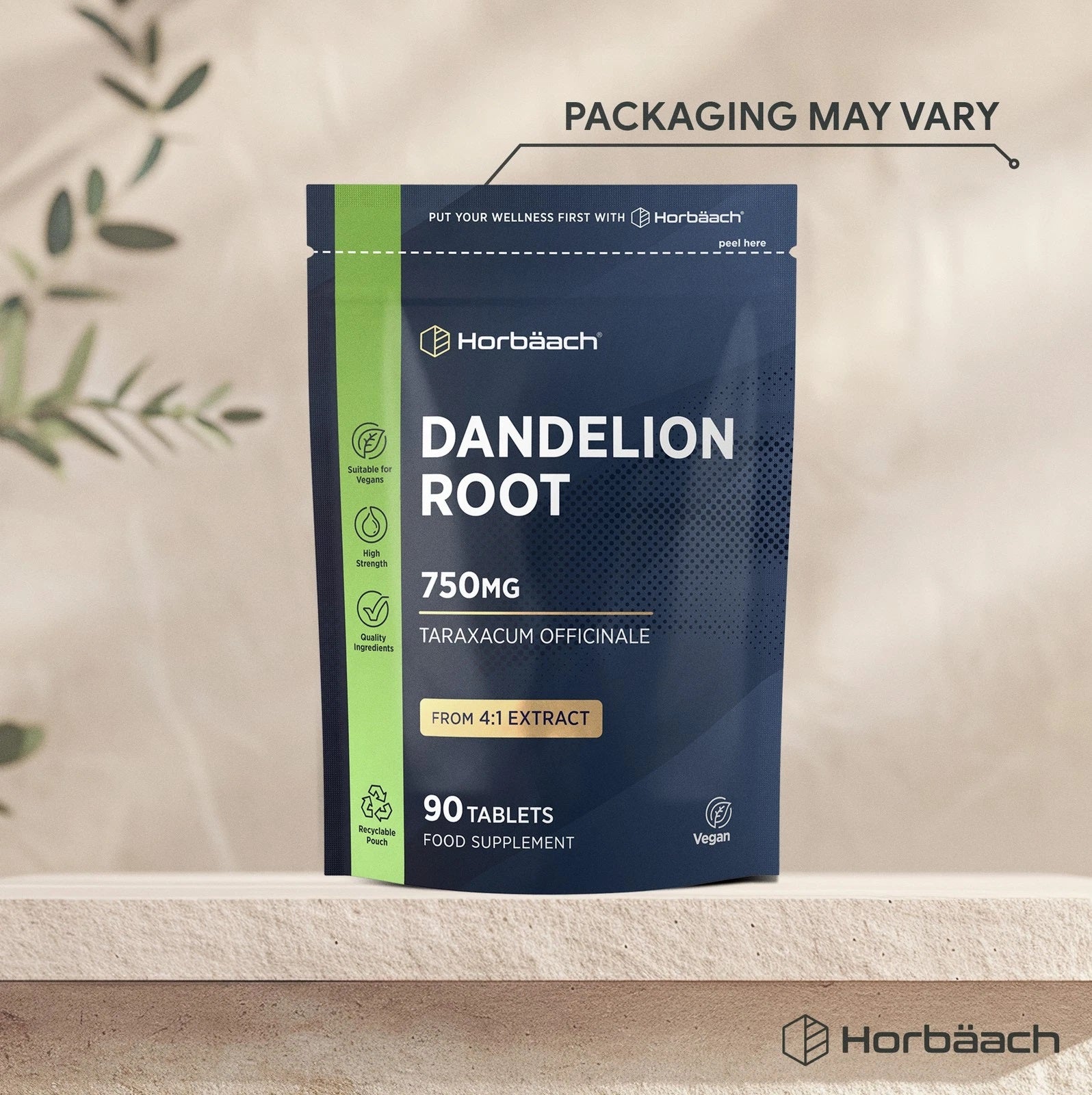 Dandelion Root 750 mg | 90 Tablets