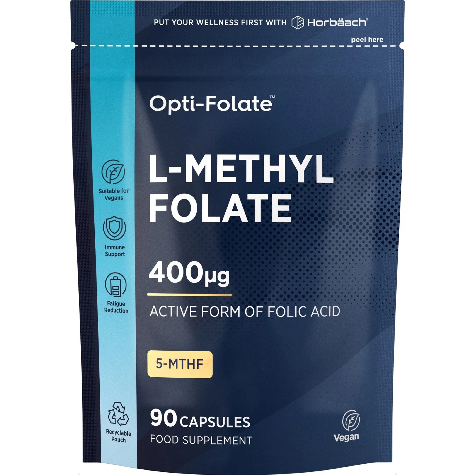 L-Methylfolate 400 ug | 90 Capsules