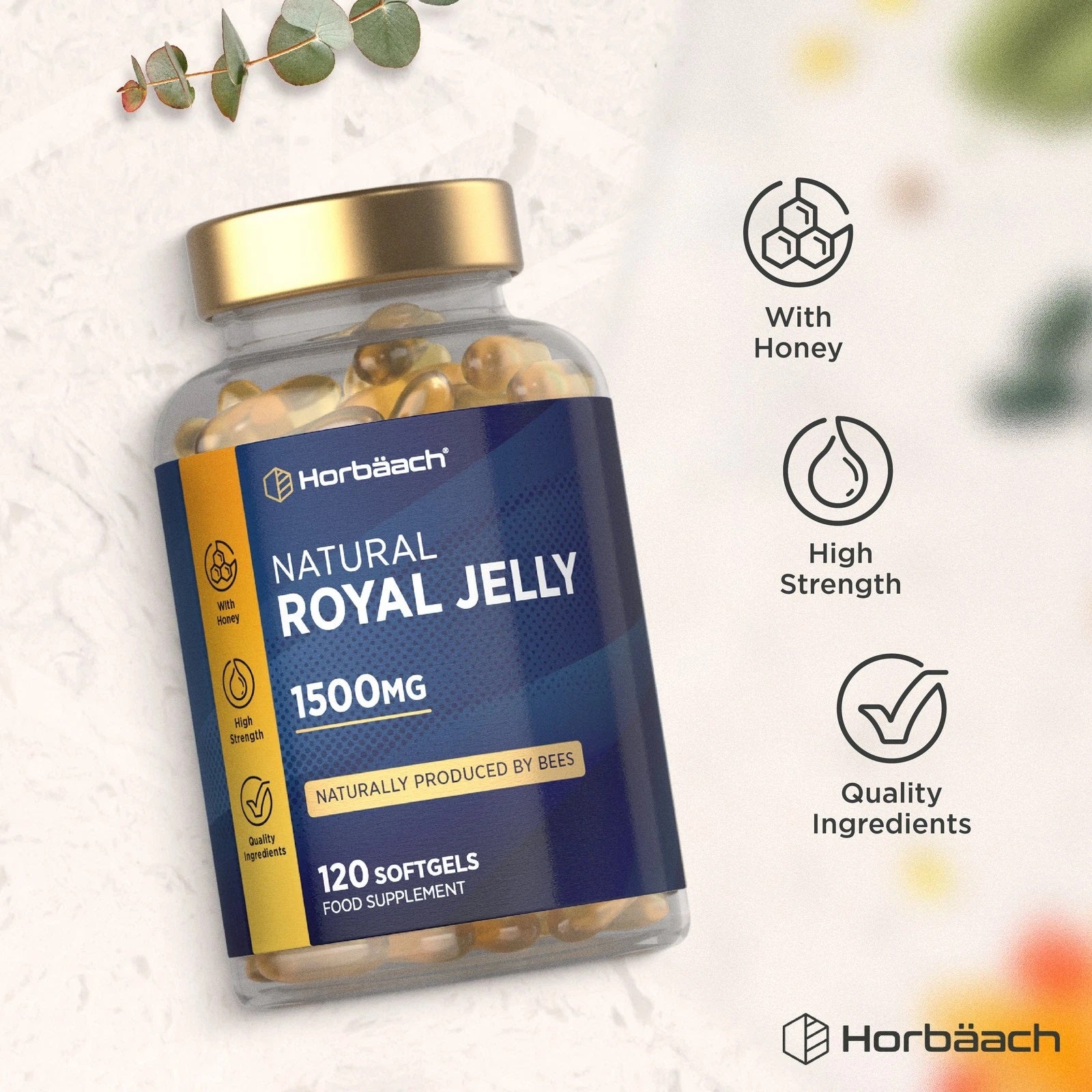 Royal Jelly 1500 mg | 120 Softgels