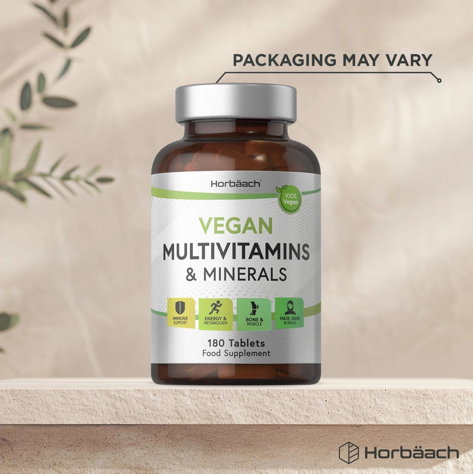 Multivitamins and Minerals | Vegan | 180 Tablets