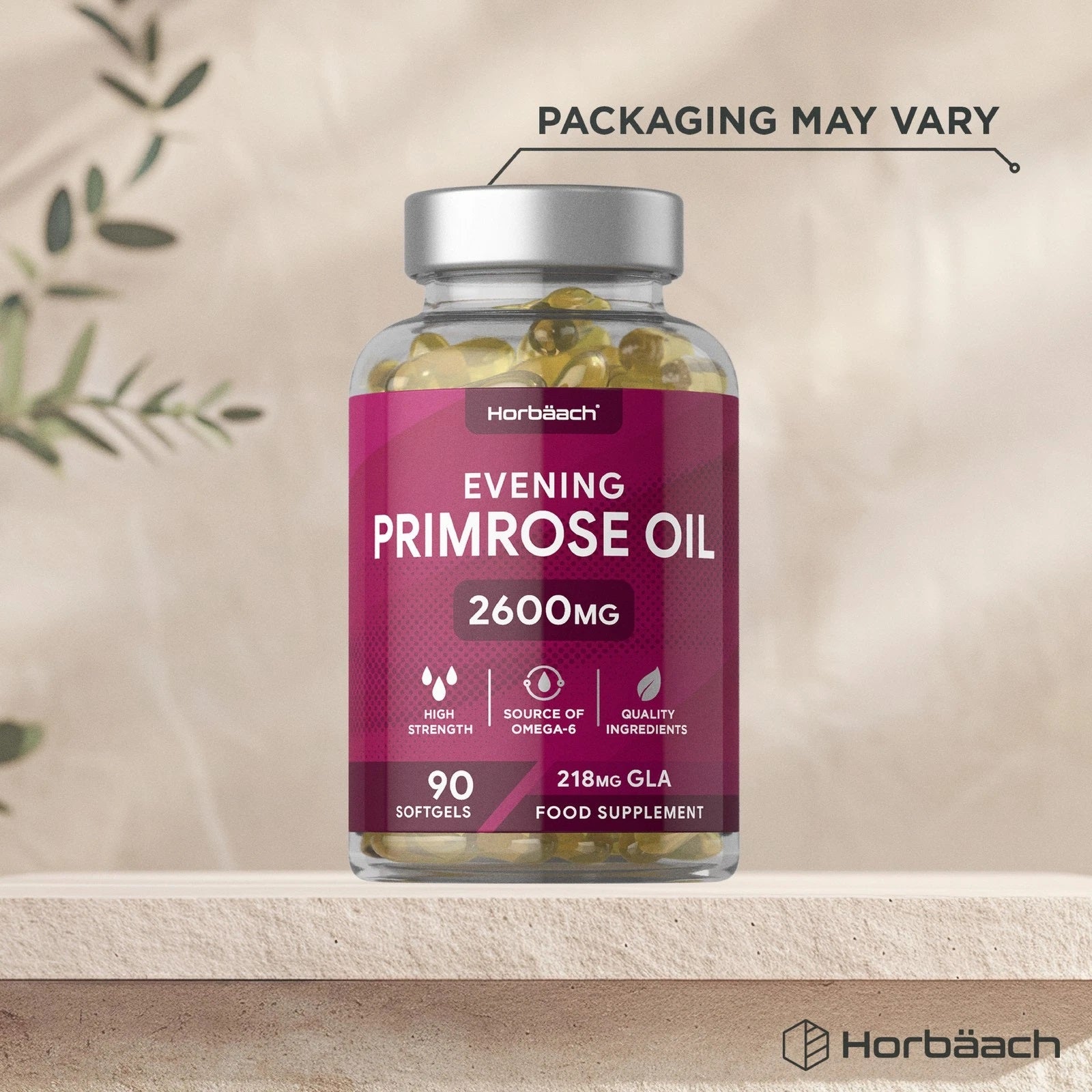 Evening Primrose Oil 2600 mg | 90 Softgels