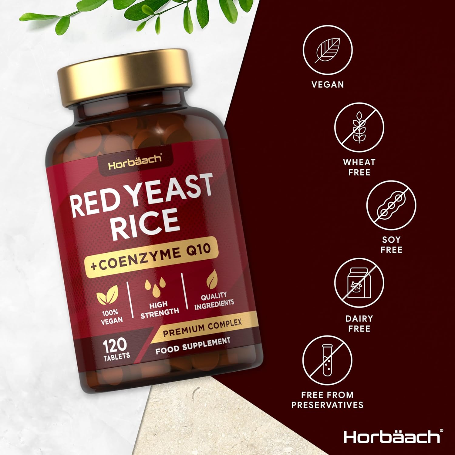 Red Yeast Rice & CoQ10 | 120 Tablets