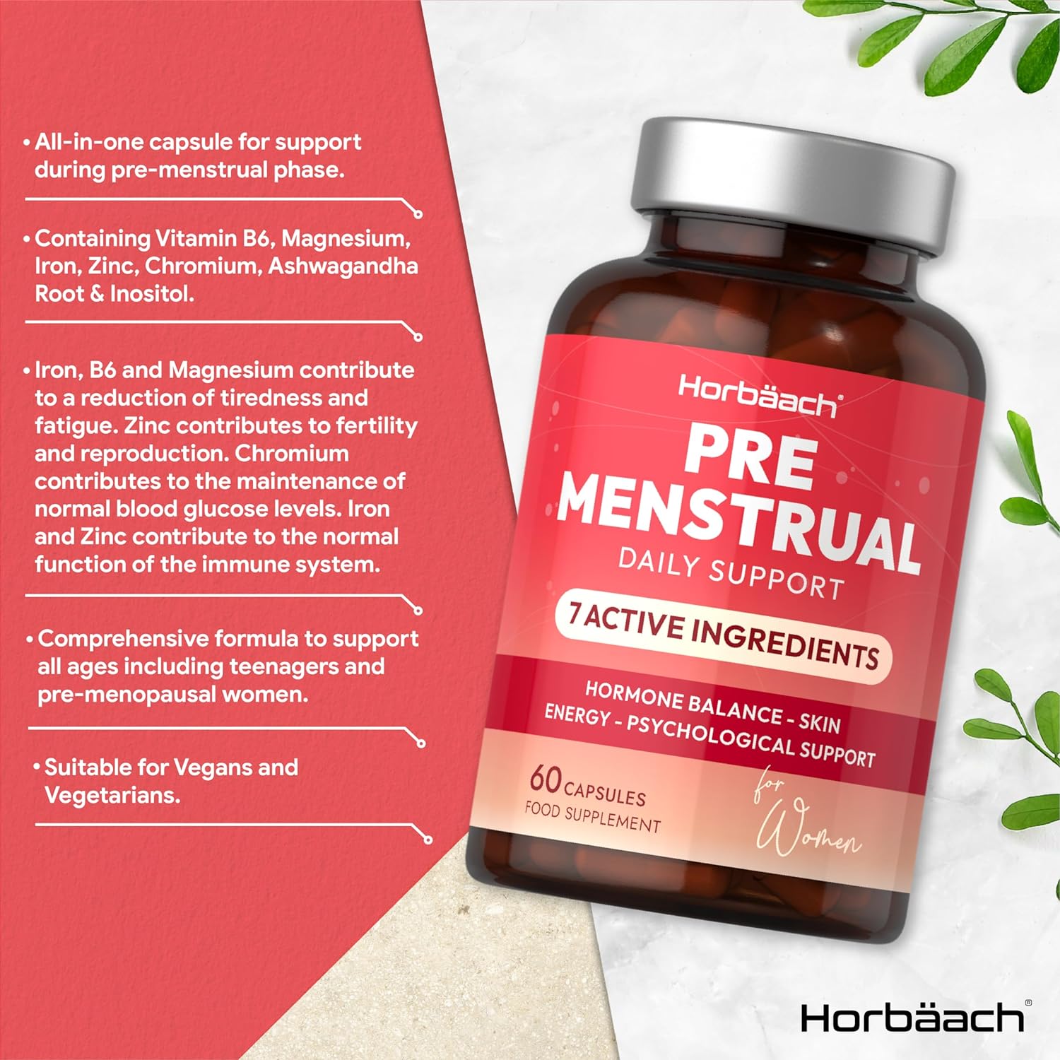 Pre-Menstrual Support Complex | 60 Capsules
