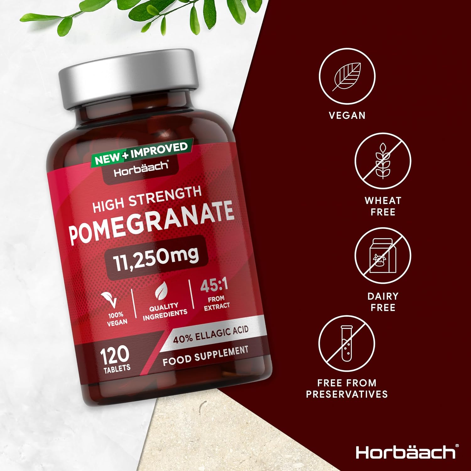 Pomegranate 11250 mg | 120 Tablets