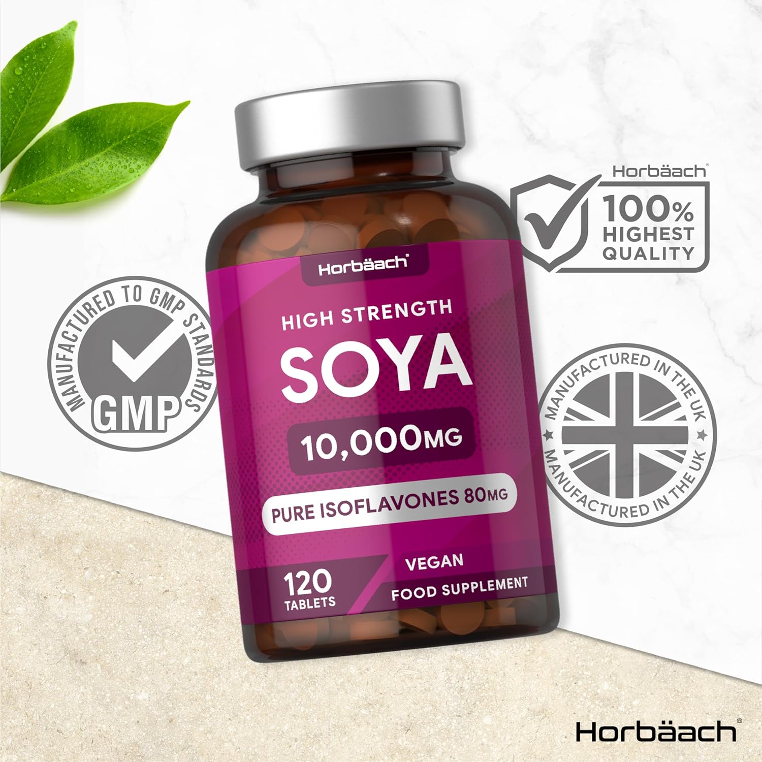 Soya Isoflavonones 10,000 mg | 120 Tablets