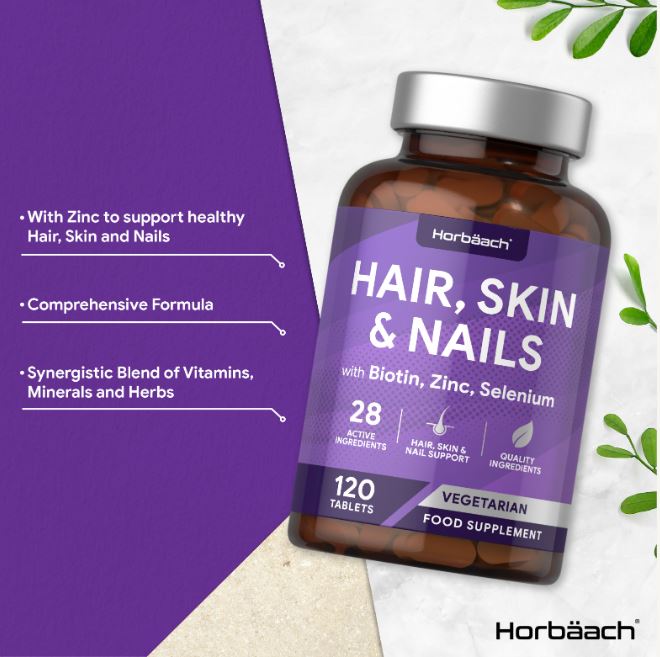 Hair Skin and Nails Complex | 120 Tablets