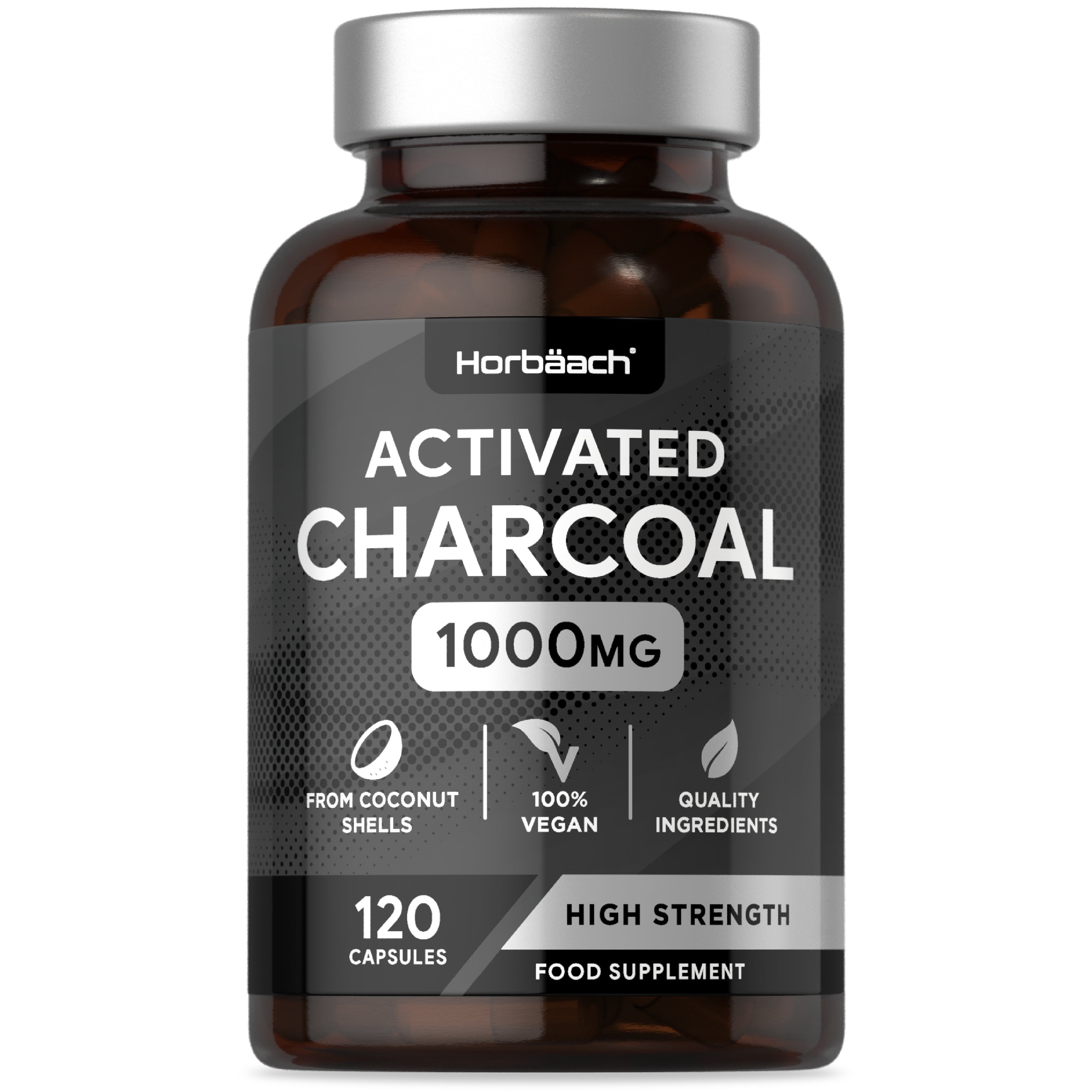 Activated Charcoal 1000 mg | 120 Capsules
