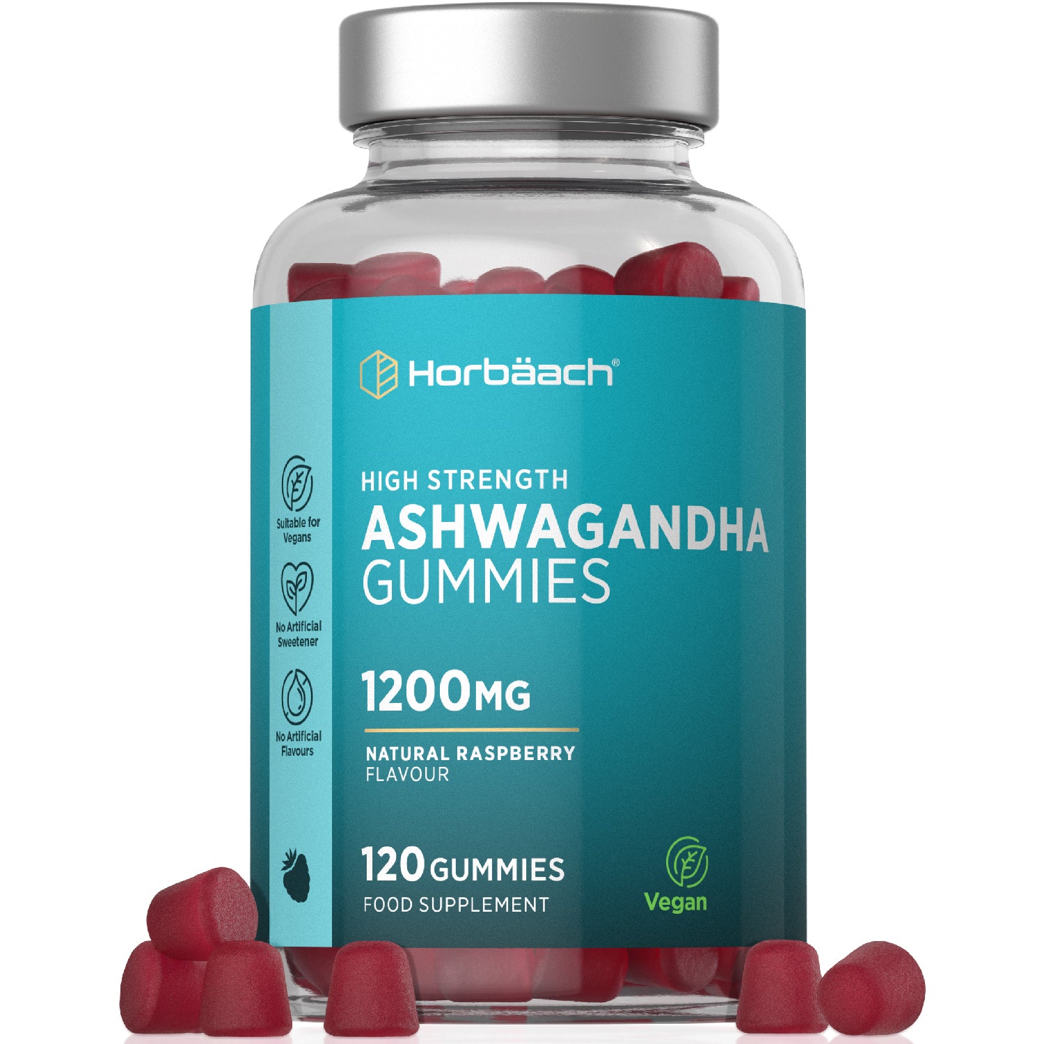 Ashwagandha 1200 mg | 120 Gummies 