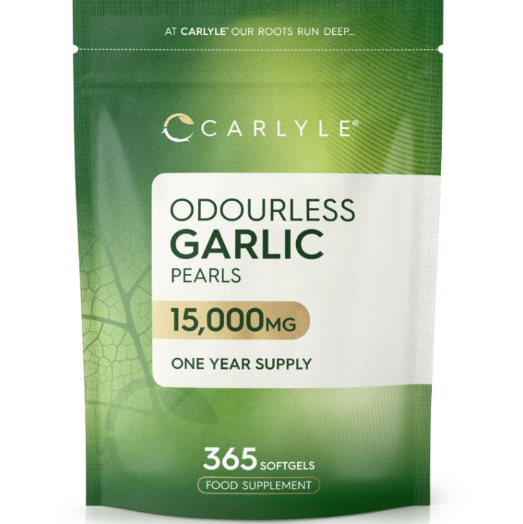 Odourless Garlic 15,000 mg | 365 Softgels