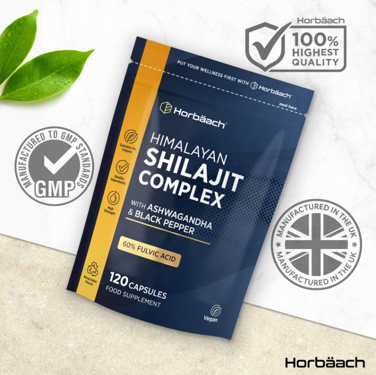 Shilajit Complex 1500 mg | 120 Capsules