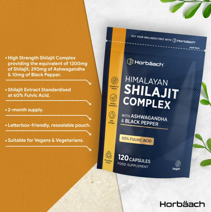 Shilajit Complex 1500 mg | 120 Capsules