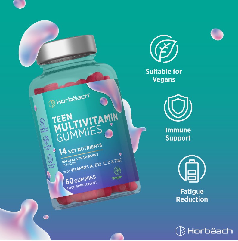 Multivitamins for Teens | 60 Gummies