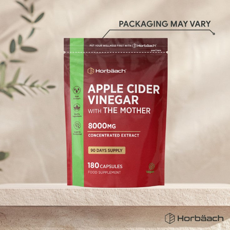 Apple Cider Vinegar 8000 mg | 180 Capsules