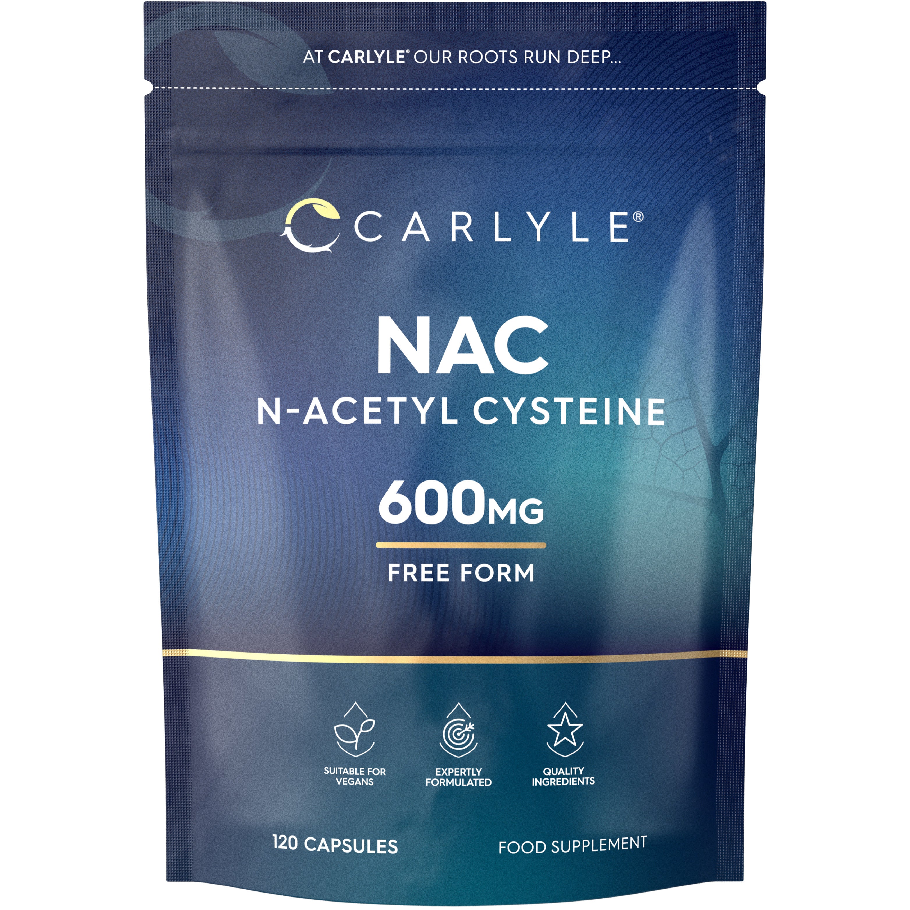 NAC N-Acetyl Cysteine 600 mg | 120 Capsules