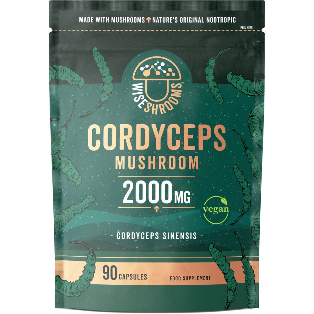 Cordyceps Mushroom 2000 mg | 90 Capsules