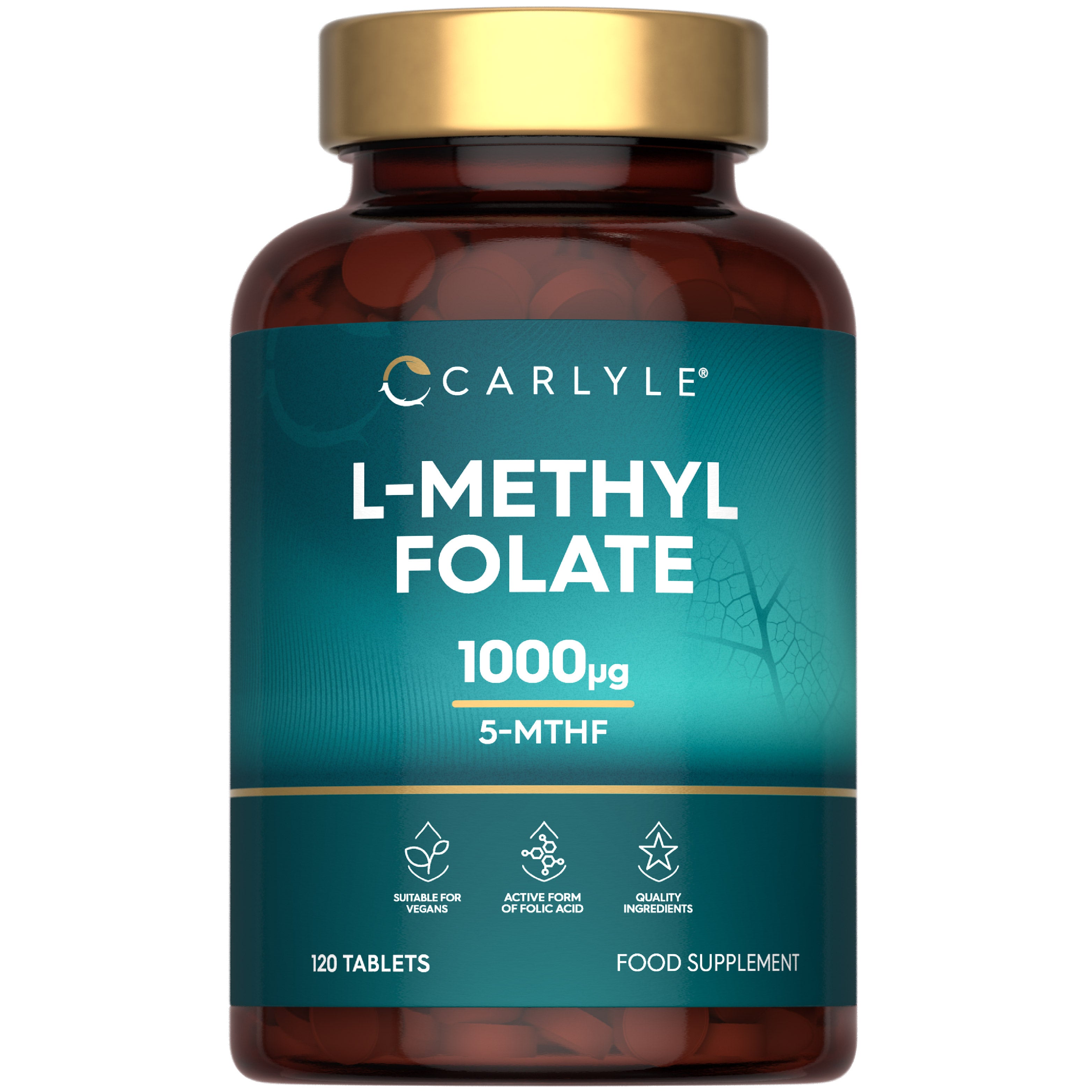 L-Methylfolate 1000 ug | 120 Tablets