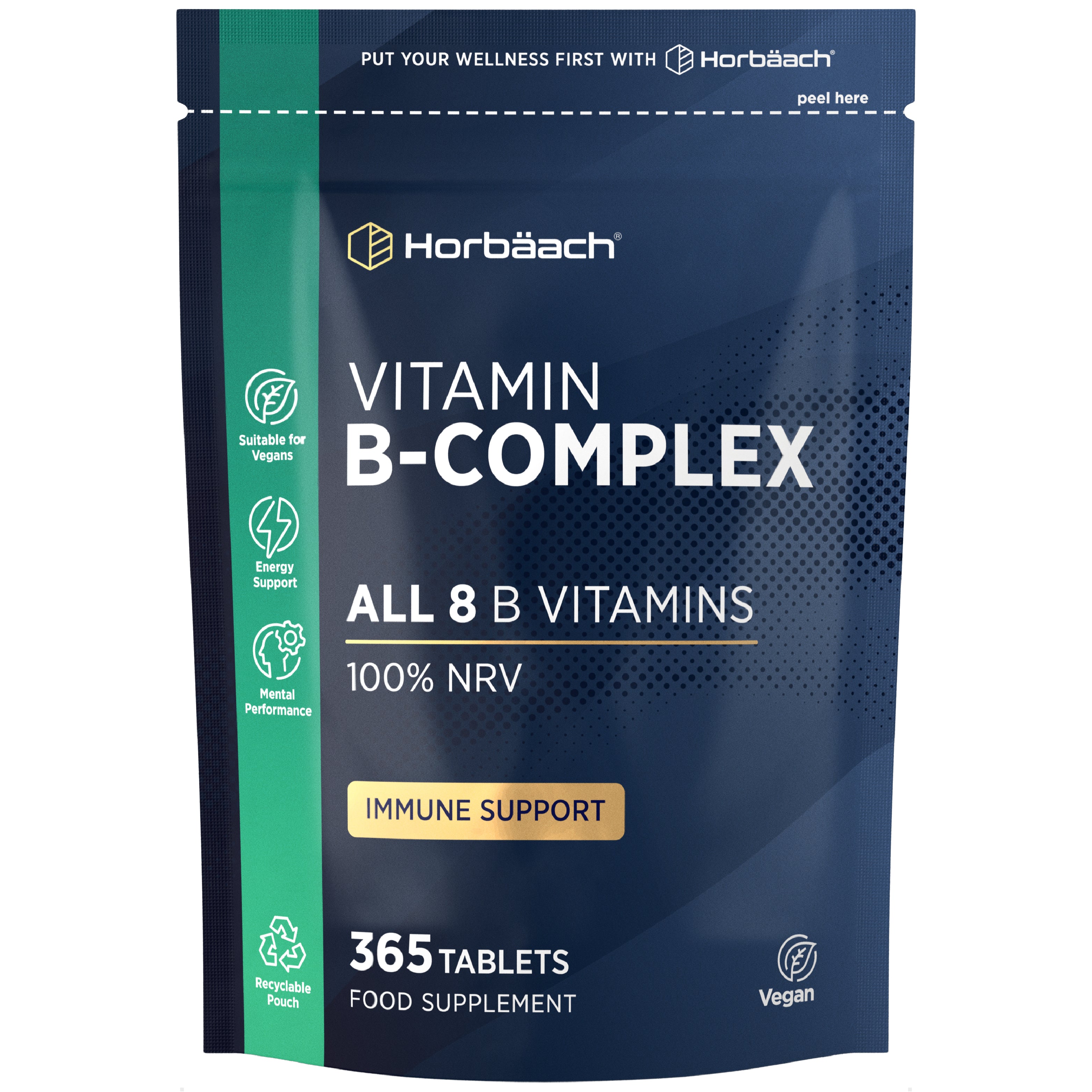 Vitamin B Complex | 365 Tablets
