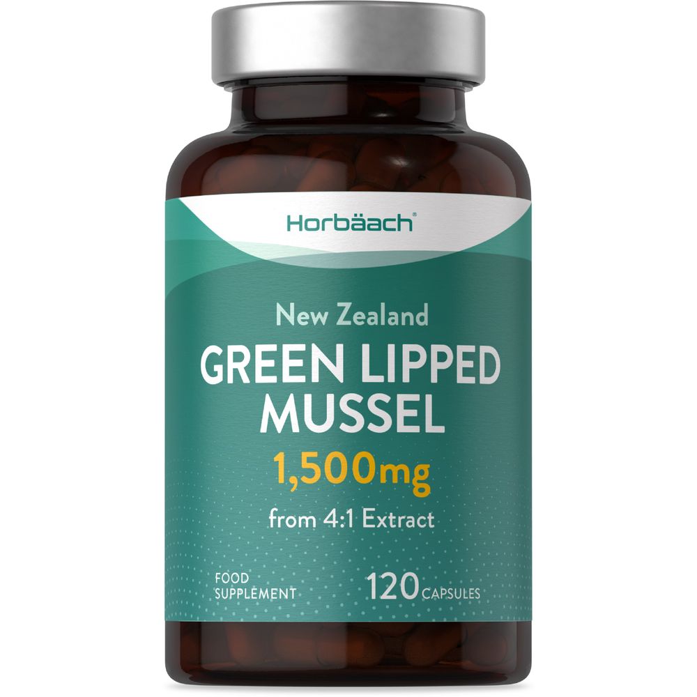 Green Lipped Mussel 1500 mg | 120 Capsules