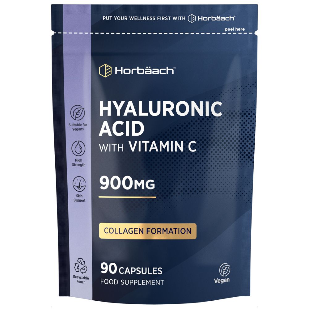 Hyaluronic Acid 900 mg | 90 Capsules