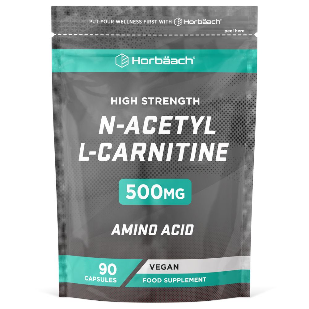 N-Acetyl L-Carnitine 500 mg | 90 Capsules