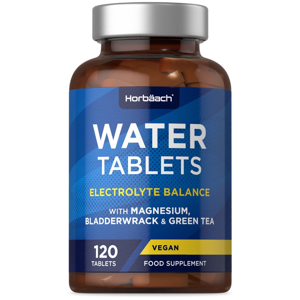 Water Tablets | Electrolyte Balance | 120 Tablets